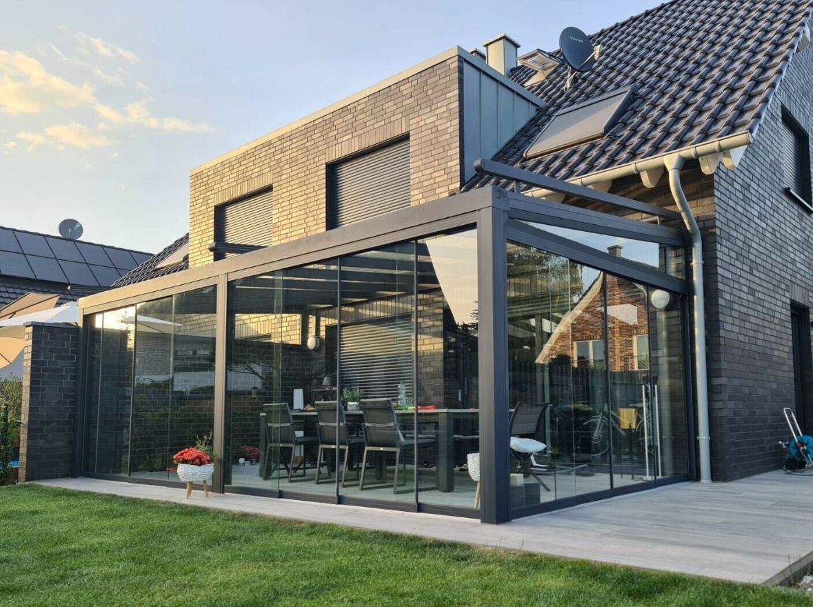 Komfort Terrassenüberdachung